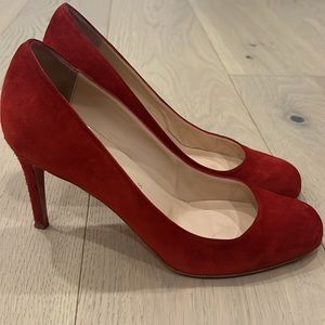 Christian Louboutin Suede Pumps